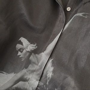 🩰Ballet girl sheer long sleeves cardigan black